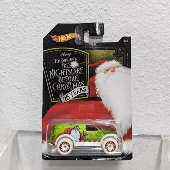 Hot Wheels Nightmare Before Christmas Power Panel Sandy Claws 25 Years NEW - Picture 1 of 12
